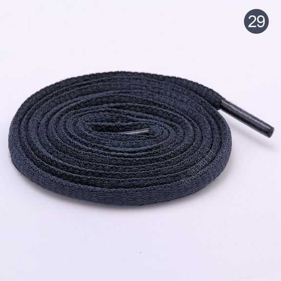 2 Pair Half Round Shoe Laces for Sneakers, 29 Colors Shoelaces for Sneakers, Athletic Shoelaces in 4 Different Lengths