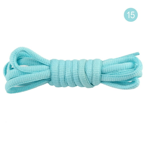 2 Pair Half Round Shoe Laces for Sneakers, 29 Colors Shoelaces for Sneakers, Athletic Shoelaces in 4 Different Lengths