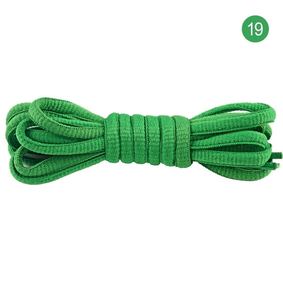 2 Pair Half Round Shoe Laces for Sneakers, 29 Colors Shoelaces for Sneakers, Athletic Shoelaces in 4 Different Lengths