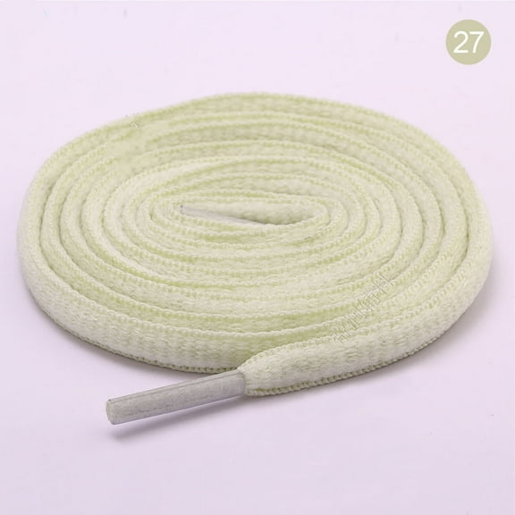 2 Pair Half Round Shoe Laces for Sneakers, 29 Colors Shoelaces for Sneakers, Athletic Shoelaces in 4 Different Lengths