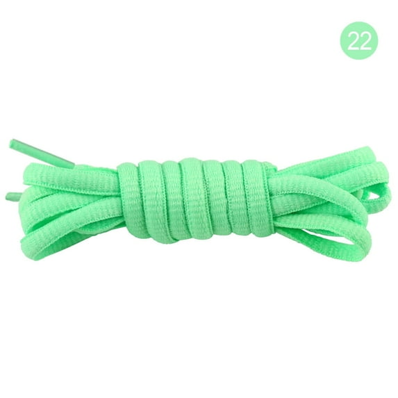 2 Pair Half Round Shoe Laces for Sneakers, 29 Colors Shoelaces for Sneakers, Athletic Shoelaces in 4 Different Lengths