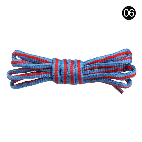 2 Pair Half Round Wave Shoe Laces for Sneakers, 14 Colors Shoelaces for Sneakers, Athletic Shoelaces in 5 Different Lengths