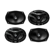 2 Pair JVC CS-DF6920 800W Peak 60W RMS 6"x9" DF Series 2-Way Coaxial Car Speakers