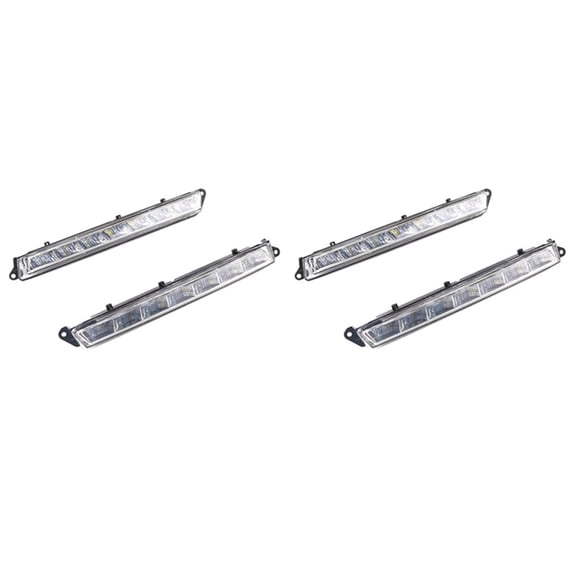 2 Pair LED Daytime Running Light for X164 GL350 GL450 GL500 LED Fog DRL A1649060351 A1649060451