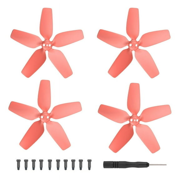 2 Pair Low Noise Propellers Compatible for DJI Avata, Drone Propeller Blades Quadcopter Drone Propeller Props Colorful Propeller Replacement Spare Accessories