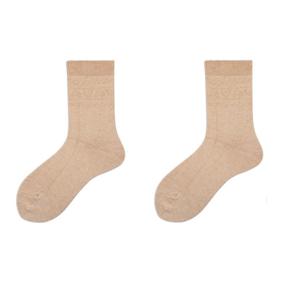 2 Pair Mid-tube Elastic Soft Mid-Tube Socks Comfortable High-top College Style Mid-tube Socks Men Hosiery Cotton Socks Sports Casual Socks
