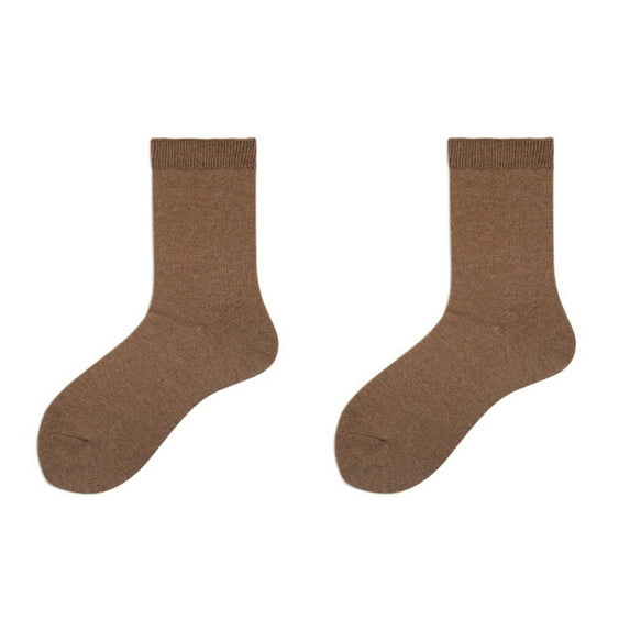2 Pair Mid-tube Elastic Soft Mid-Tube Socks Comfortable High-top College Style Mid-tube Socks Men Hosiery Cotton Socks Sports Casual Socks