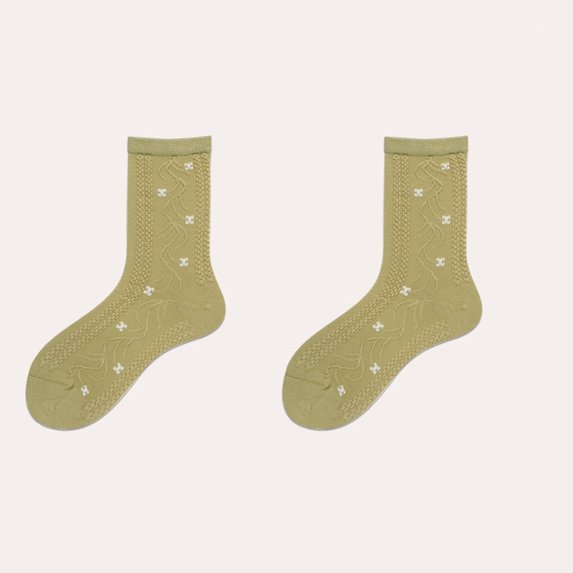 2 Pair Mid-tube Elastic Soft Mid-Tube Socks Comfortable High-top College Style Mid-tube Socks Men Hosiery Cotton Socks Sports Casual Socks
