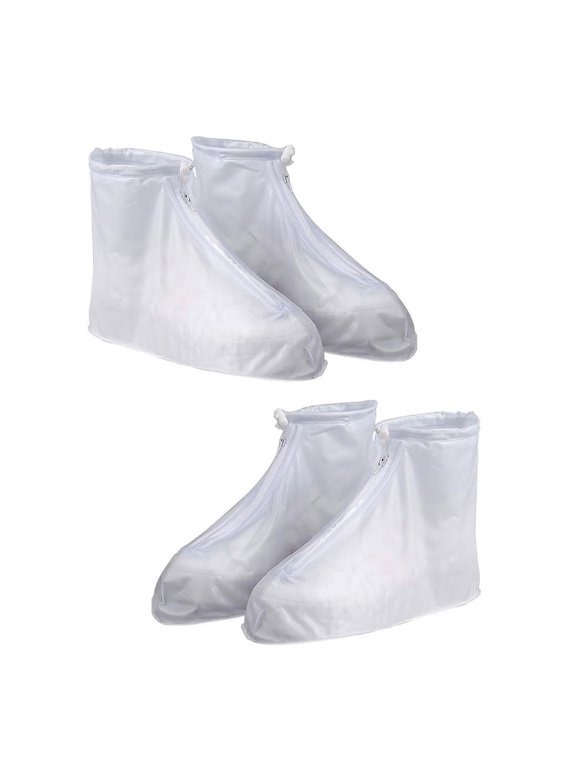 2 Pair Multiuse Shoe Protective Sleeves Enhancing Grip Folding Rain Gear Shoe Covers Outdoor Walking Running Accessories