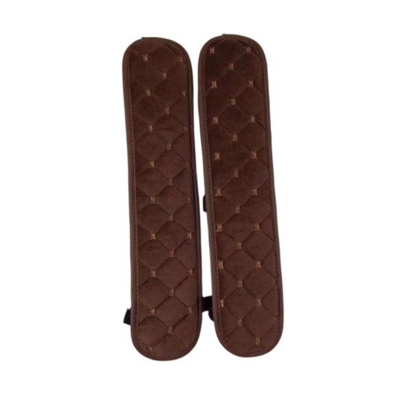 2 Pair Office Chair Armrest Pad Elbow Support Velvet Material Comfortable Fit for Dining and Gaming Chairs