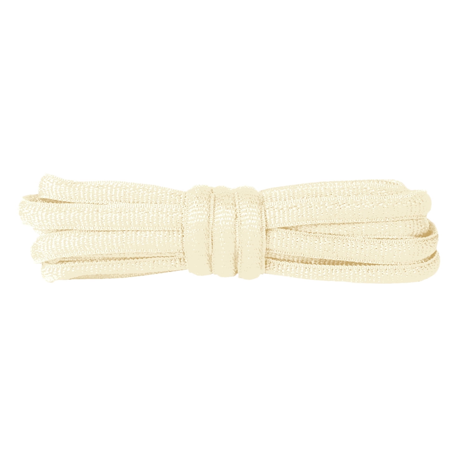 2 Pair Oval Shoelaces Half Round 1/4