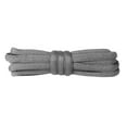 thumbnail image 1 of 2 Pair Oval Shoelaces Half Round 1/4" Shoe Laces 8 Different Lengths Dark Grey,63 inch （160 cm）, 1 of 5