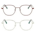 thumbnail image 1 of 2 Pair Oversized Ultra-Light Metal Reading Glasses 1.0 1.5 2.0 2.5 3.0 Readers, 1 of 2