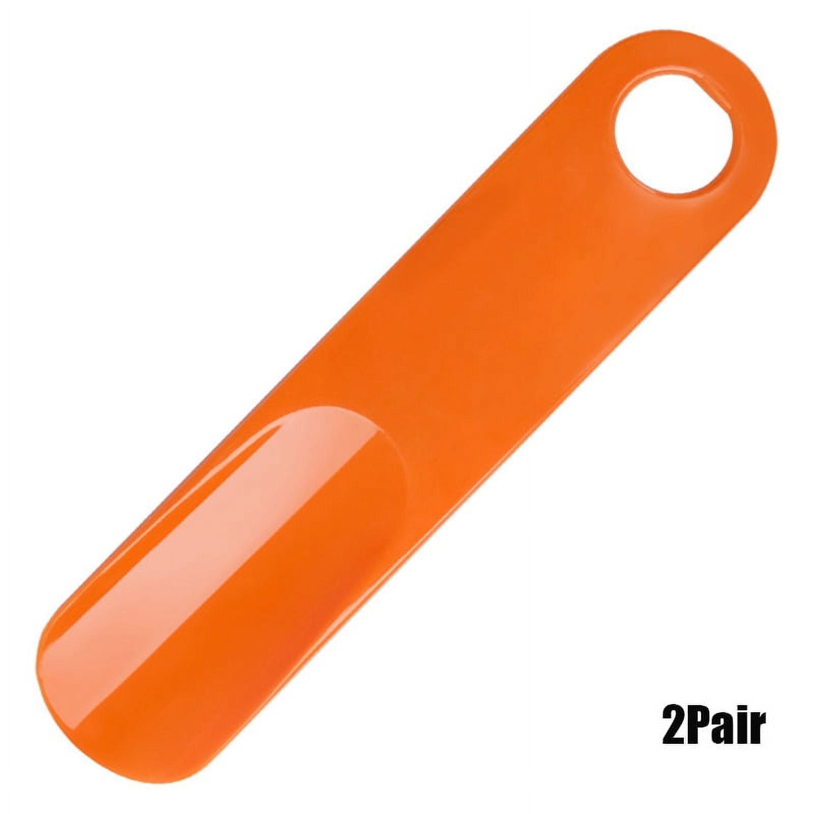 2 Pair Plastic Wear Shoe Helpers Elderly Shoe Horn Easy on and off