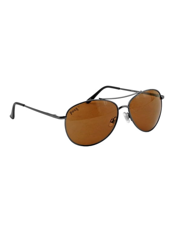 2 Pair Polarized Day and Night Aviator Stylized Sunglasses and Driving Glasses - Pugz