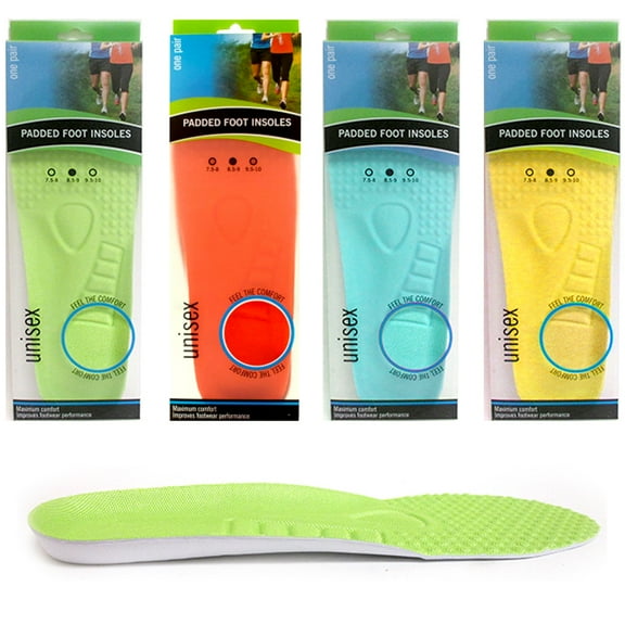 1 Pair Unisex Insoles Replacement Shoe Inserts Foot Pain Relief Comfort Cushion