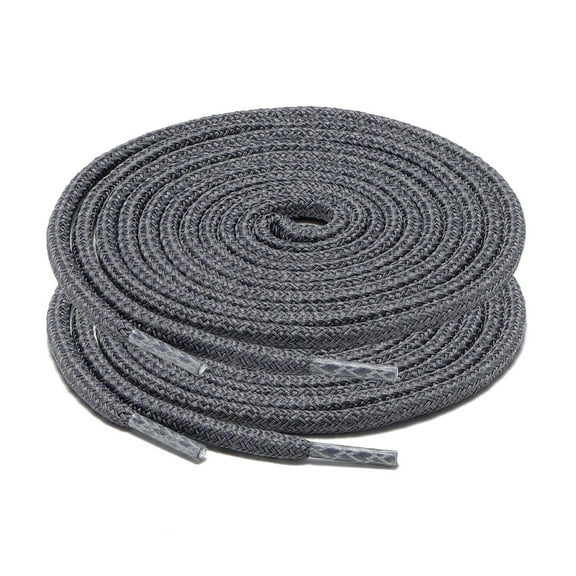 2 Pair Round Reflective Shoe laces Replacement Rope for Sneakers Running Shoes