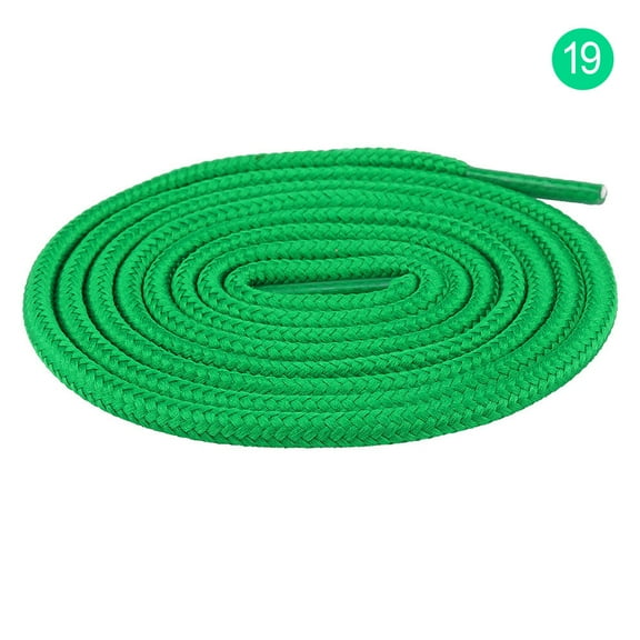 2 Pair Round Shoe Laces for Sneakers, 31 Colors Shoelaces for Sneakers, Athletic Shoelaces in 6 Different Lengths