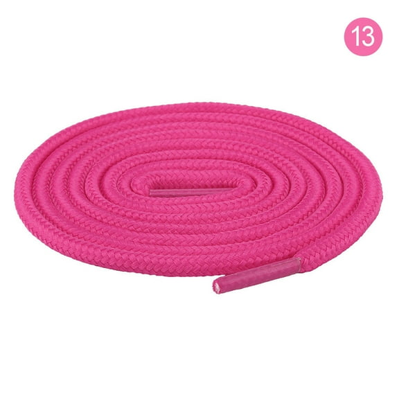 2 Pair Round Shoe Laces for Sneakers, 31 Colors Shoelaces for Sneakers, Athletic Shoelaces in 6 Different Lengths