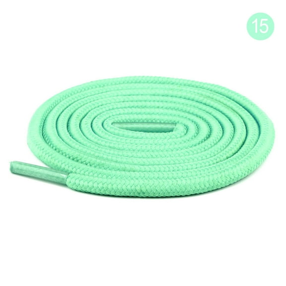 2 Pair Round Shoe Laces for Sneakers, 31 Colors Shoelaces for Sneakers, Athletic Shoelaces in 6 Different Lengths