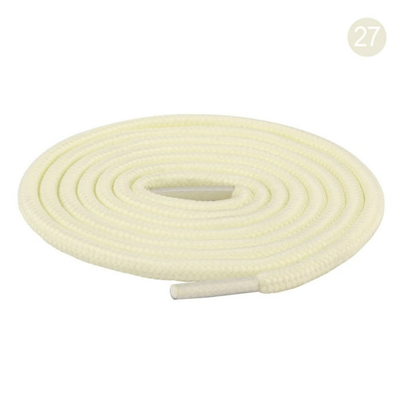 2 Pair Round Shoe Laces for Sneakers, 31 Colors Shoelaces for Sneakers, Athletic Shoelaces in 6 Different Lengths
