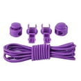 thumbnail image 1 of 2 Pair Shoe Laces No Tie Elastic Shoelaces One Size Fits All Kids Adults Athletic Running Sneakers Shoes Boot Strings, 1 of 7