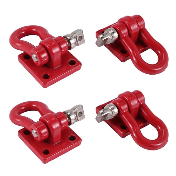 2 Pair Trailer Hook 1: 10 Scale Accessory for RC Crawler -10 Truck