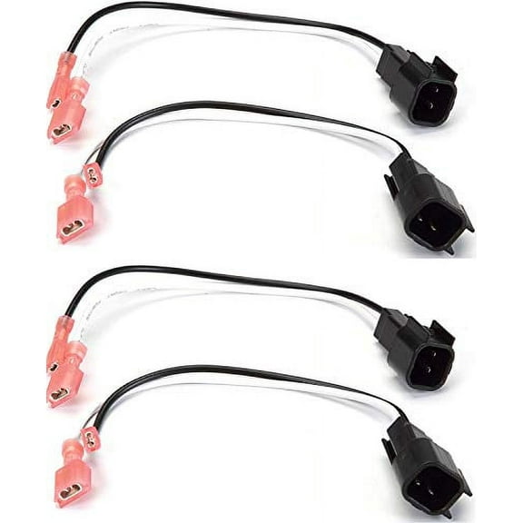 2 Pair Xp Audio XAS-5600 (72-5600) Speaker Connector Harness for Select Ford GM Chevy Lincoln Mercury Mazda
