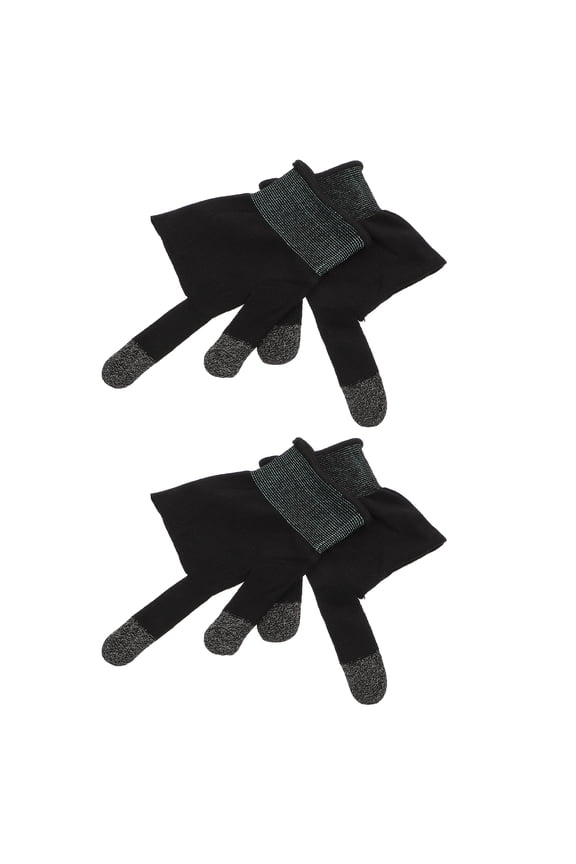 2 Pair of Mobile Phone Game Gloves Touch Screen Gloves High Sensitivity Screen Gloves