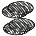 thumbnail image 1 of 2 Pairs 10 Inch Subwoofer Metal Waffle Grills - Universal Speaker Cover Guard, 1 of 6