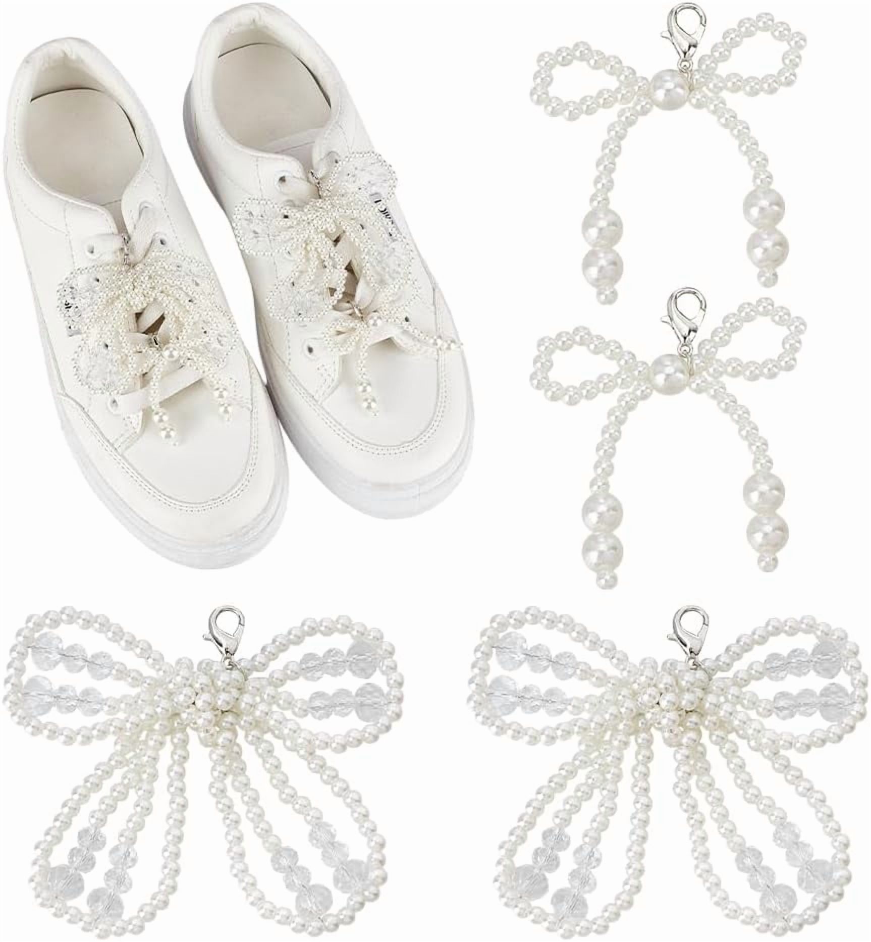 Pearl Fountain Shoe Charms