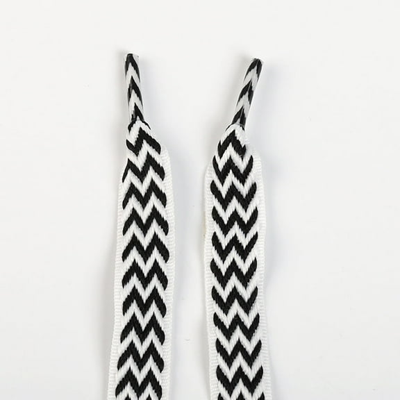 2 Pairs 3/5" Fat Thick Shoe Laces for Sneakers, Flat Wide Athletic Replacement Shoelaces for Men Women