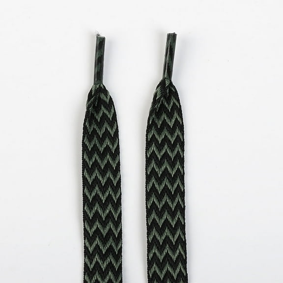 2 Pairs 3/5" Fat Thick Shoe Laces for Sneakers, Flat Wide Athletic Replacement Shoelaces for Men Women