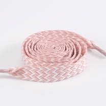 2 Pairs 3/5" Fat Thick Shoe Laces for Sneakers, Wide Wave Pattern Shoelaces for Athletic Replacement Shoelaces for Men Women - 47 inch / 120CM