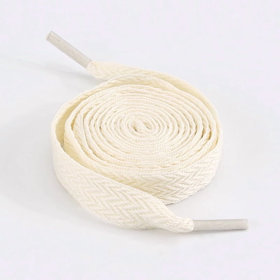 2 Pairs 3/5" Fat Thick Shoe Laces for Sneakers, Wide Wave Pattern Shoelaces for Athletic Replacement Shoelaces for Men Women - 47 inch / 120CM