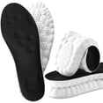 thumbnail image 1 of 2 Pairs 4D Cloud Technology Insole,Sports Memory Foam Insoles,Elastic Strong Arch Shock-Absorbing Insole for Men Women, 1 of 7
