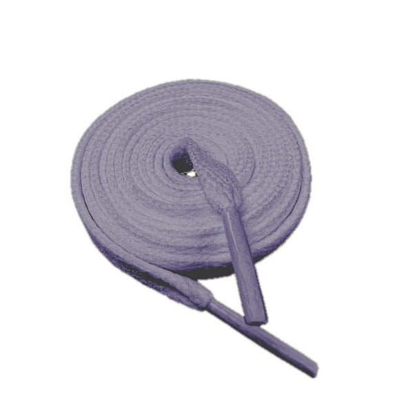 2 Pairs 5/16" of Flat Shoelaces for Sneakers, Running Shoe Lace (Gray)