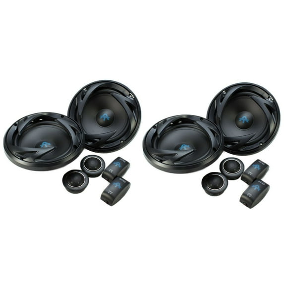 (2) Pairs AUTOTEK ATS65C 6.5" 600 Watt Car Audio Component Speakers