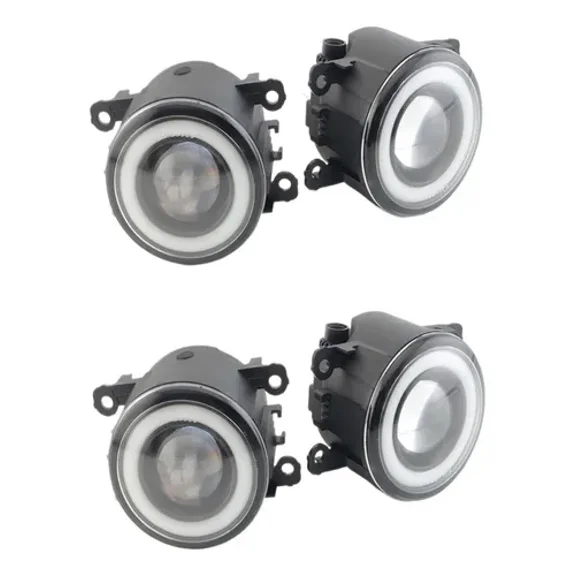 2 Pairs Angel Eye LED Fog Lights For