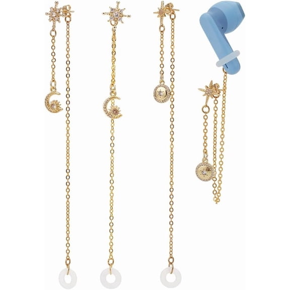 2 Pairs Anti Lost Earring Strap