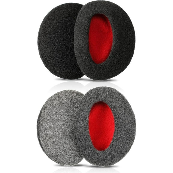 2 Pairs Bandless Earmuffs Ear Warmers Winter Ear Covers Earcaps for Outdoors, M