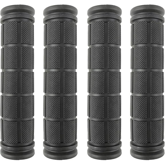 2 Pairs Bicycle Handle Bar Grips Mushroom Grips for BMX/Road Mountain Bikes