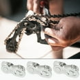 2 Pairs Bike Chain Link Connectors Bicycle Chain Missing Link Magic