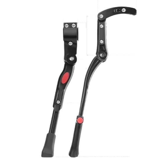 2 Pairs Bike Kickstand,Adjustable Rear Side Bicycle Kickstands for 20-26inch E-Bike MTB Road Bike BMX Bicycle