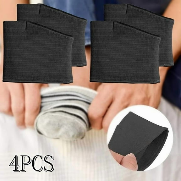 2 Pairs Black ZenToes Metatarsal Pads for Men and Women, Large Fabric Sleeves with Gel Inserts, Ball of Foot Pain Relief Cushions for Sesamoiditis, Metatarsalgia, Morton's Neuroma