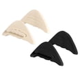 2 Pairs Breathable Shoe Toe Pad Soft Rubber Heel Toes Protectors Anti ...