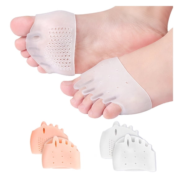 2 Pairs Bunion Corrector Forefoot Cushion with Gel Toe Separator for Daily Wear