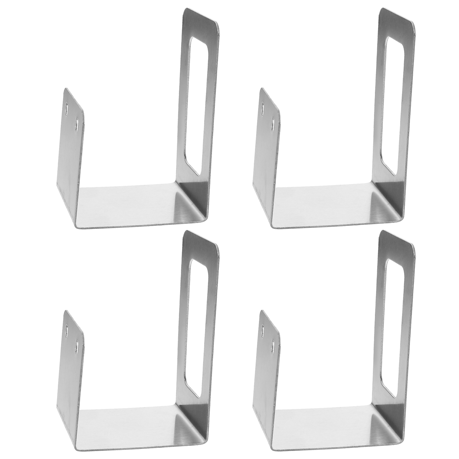 2 Pairs Shelf Kitchen Utensils Wall Mounted Lid Organizers Pan