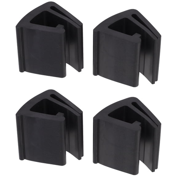 CIMAXIC Black Plastic Retaining Clips for Golfs Cart Windshield Stabilizers