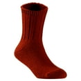 thumbnail image 1 of 2 Pairs Children's Durable, Stretchable, Thick & Warm Wool Crew Socks. Perfect as Winter Snow Sock and All Seasons FS01 Size 0Y-2YCoffee, 1 of 1